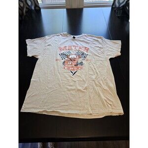 Disney Pixar Cars Mater T-Shirt Mens XL Est 1951 Graphic Tan Gildan Heavy Cotton